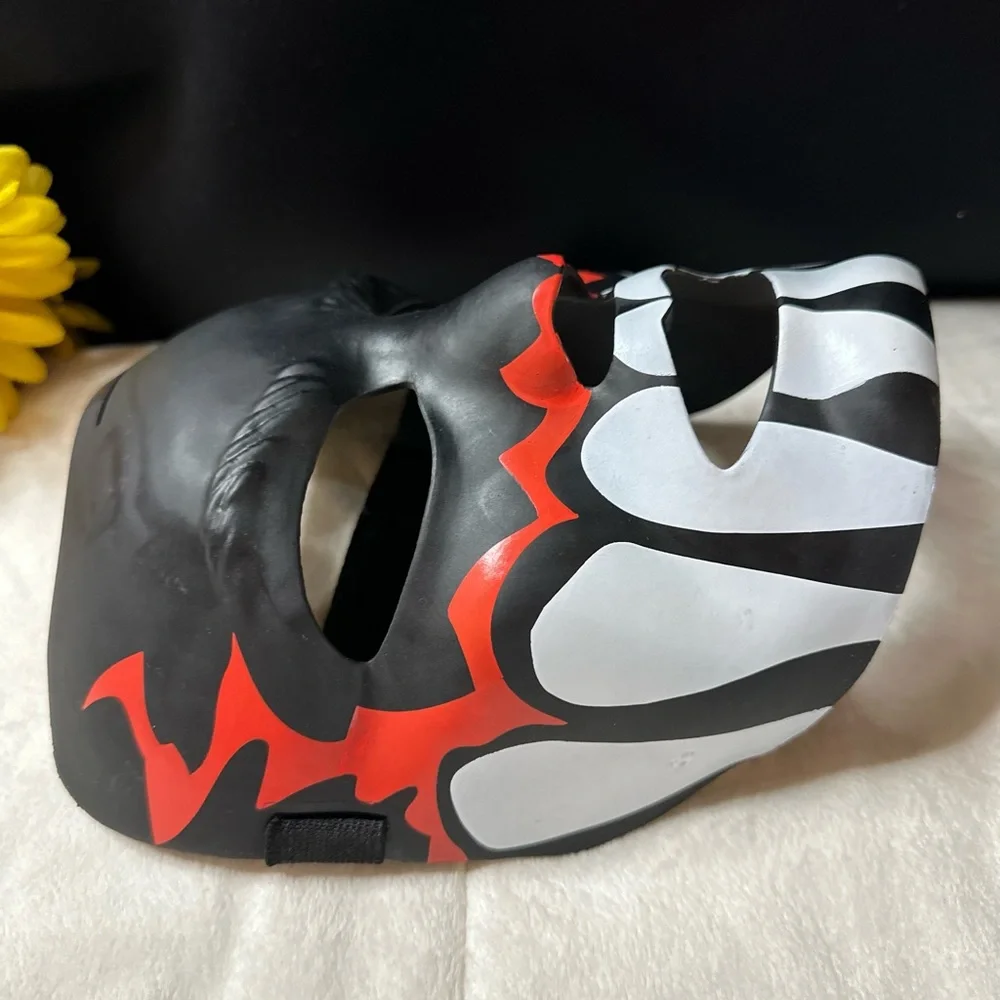 2015 WWE Finn Balor Adjustable Mask Demon King Club Wrestling Headgear By Mattel